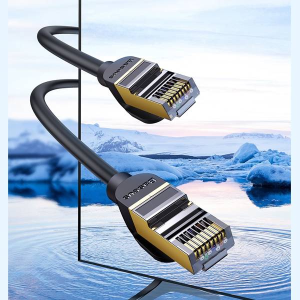 Baseus high Speed Seven | Kabel przewód sieciowy Ethernet LAN Cat7 10GB 600Mhz 50cm