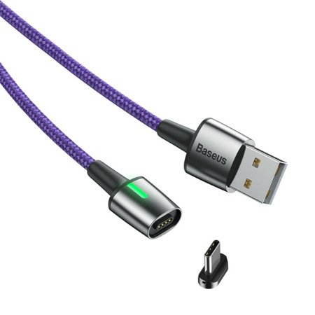 Baseus Zinc Standard | Magnetyczny kabel USB - Type-C Quick Charge 3A 100cm EOL